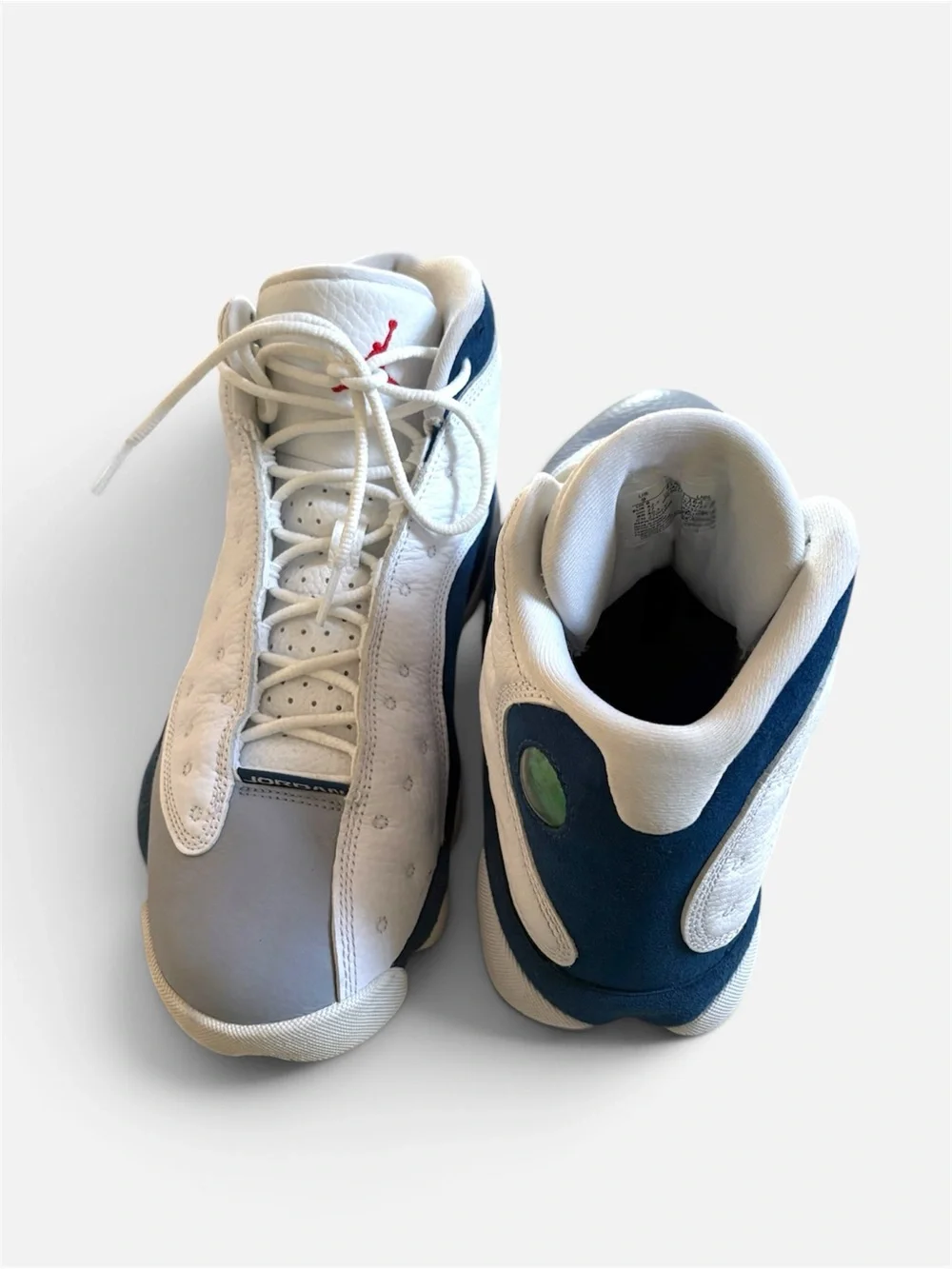 Men’s Jordan 13 Retro Sneakers - White Gray Navy